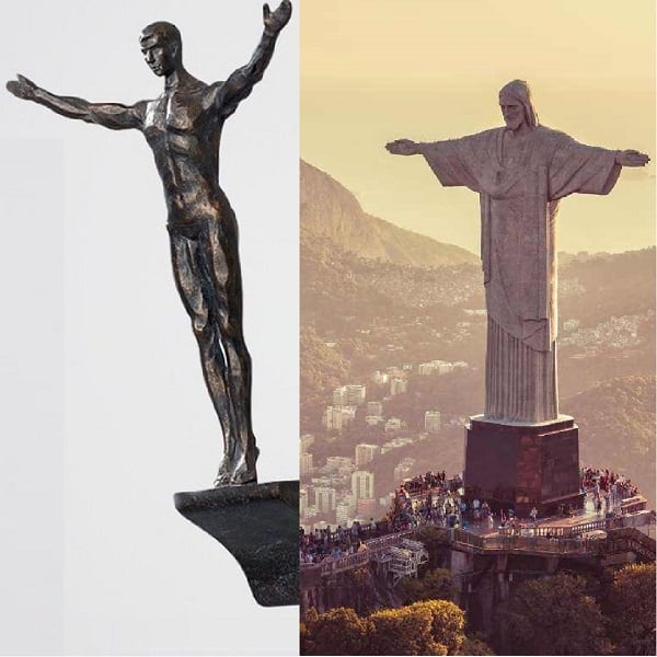 Escultura de Escalador