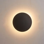 Lámpara de pared LED moderna y redonda para dormitorio y sala de estar