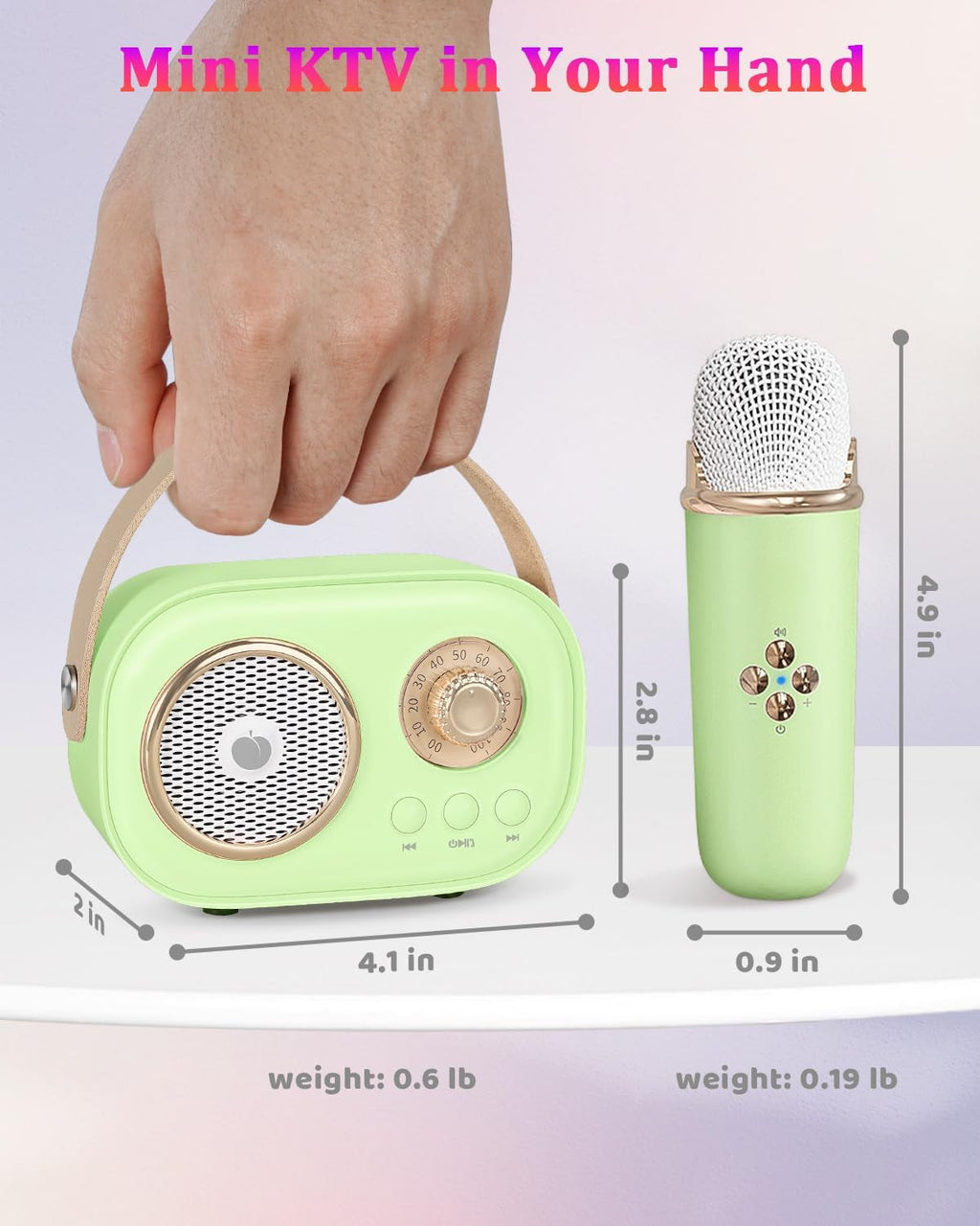 Set de Karaoke Portátil para Niños VivaMic