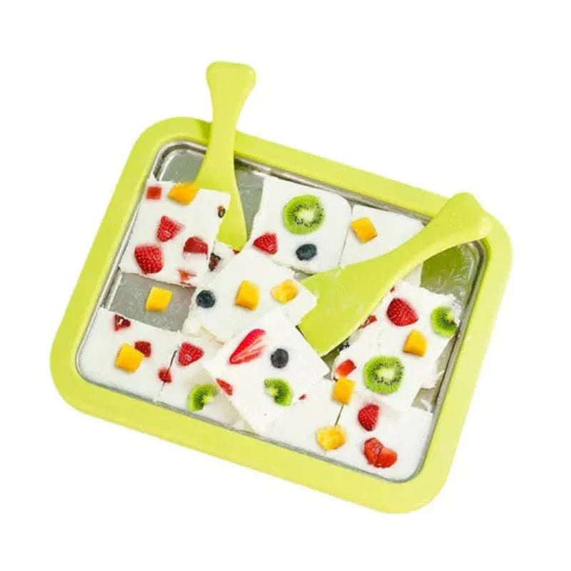 Máquina de Helados Casera – Placa Fría Antiadherente