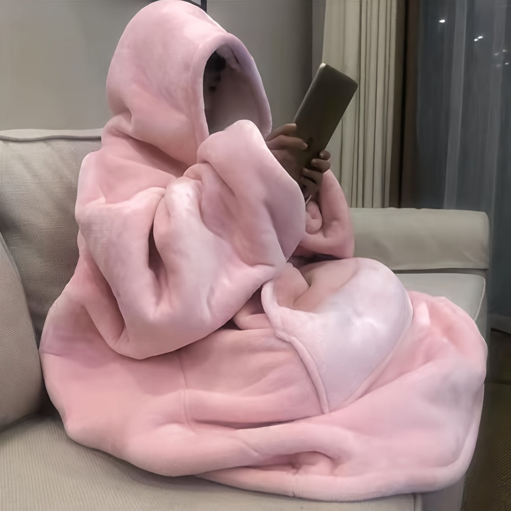 Manta con Capucha Luna Sherpa - Ultra Suave y Cómoda para los Días Más Fríos