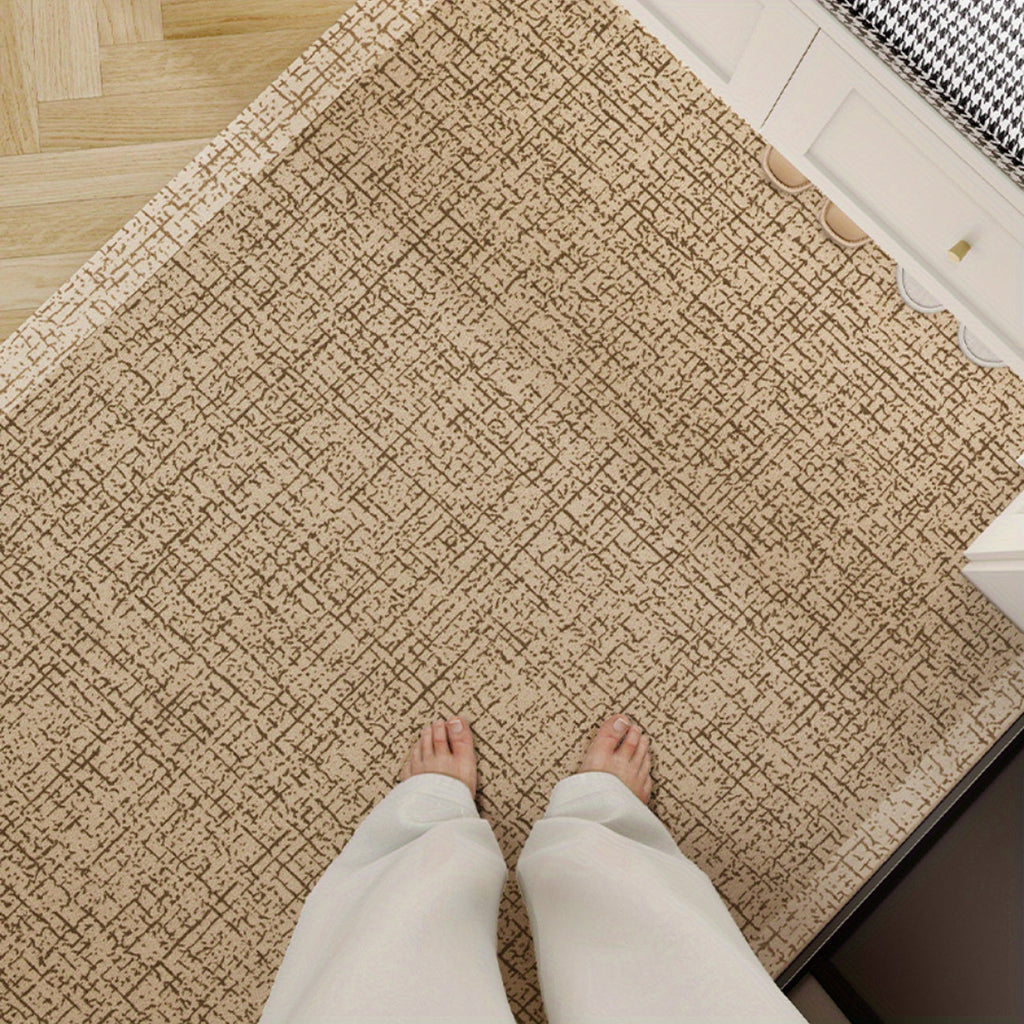 DOORCOUTURE – Alfombra de Entrada Vintage Antideslizante para Pisos Limpios y Cómodos
