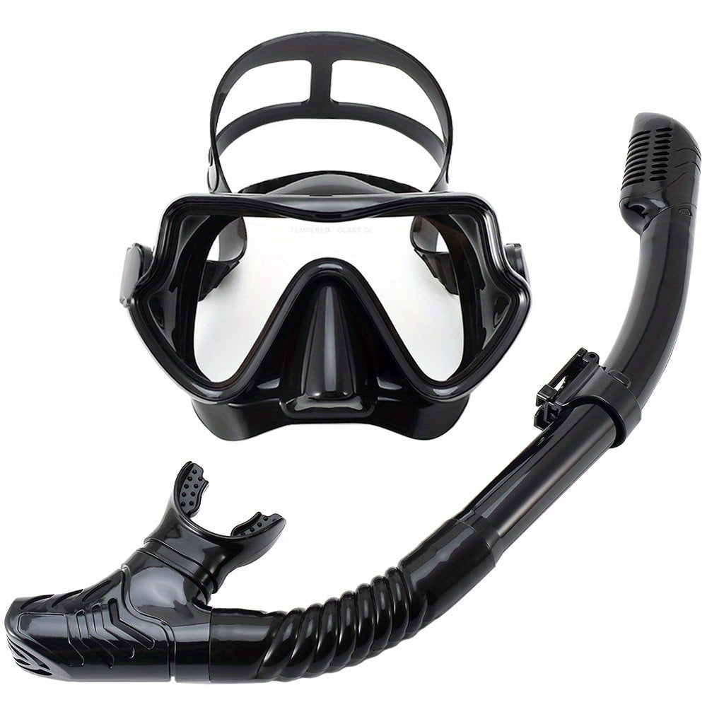AquaClear Set de Snorkel – Impermeable, Cómodo y con Gran Visibilidad