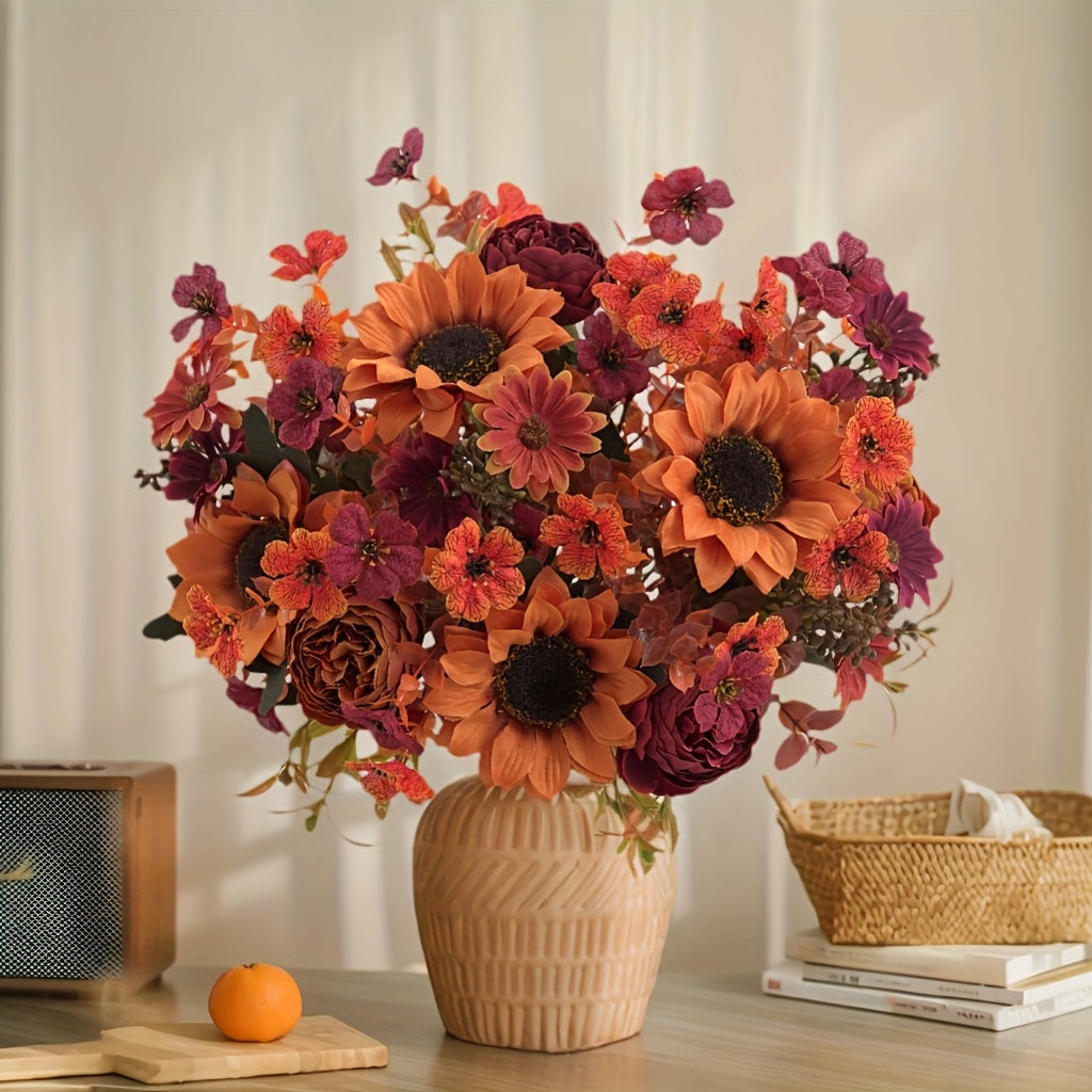 Set de Florero de Otoño – Colorido y Acogedor para Cualquier Espacio