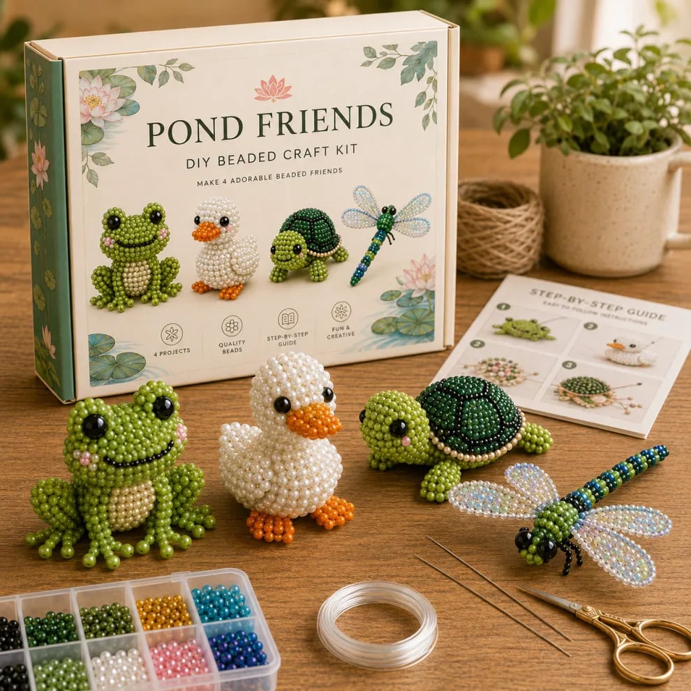 BeadCraft Bliss Set – Crea alegres miniaturas