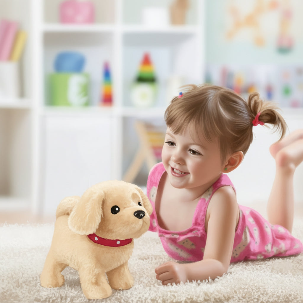 WAGGOPAL – Perro de peluche móvil para diversión imaginativa
