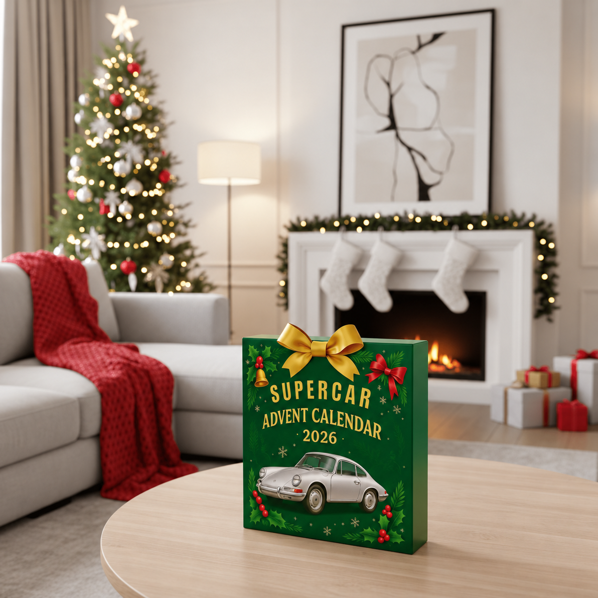 DRIVEVENTURE – Calendario de Adviento de Supercoches Limitado con 24 Modelos de Miniatura Precisos