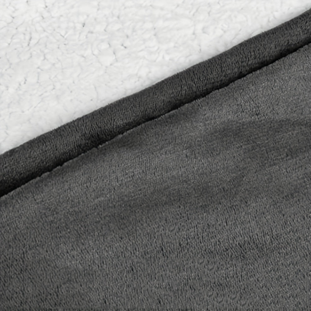 Manta con Capucha Luna Sherpa - Ultra Suave y Cómoda para los Días Más Fríos