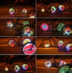 Luces LED para Radios de Bicicleta 3D