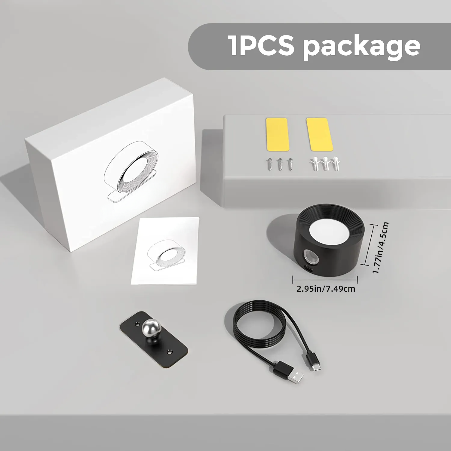 Lámpara de hilo Spotlight – Rotatable 360° y regulable