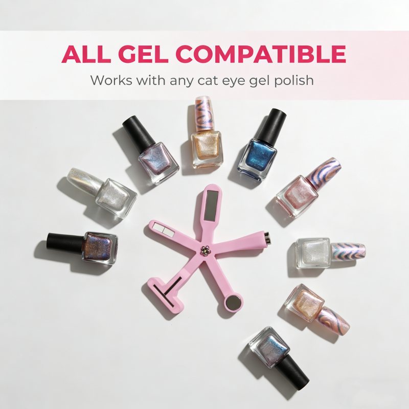LumaCraze – Herramienta de Nail-Art Magnética | 1+2 GRATIS