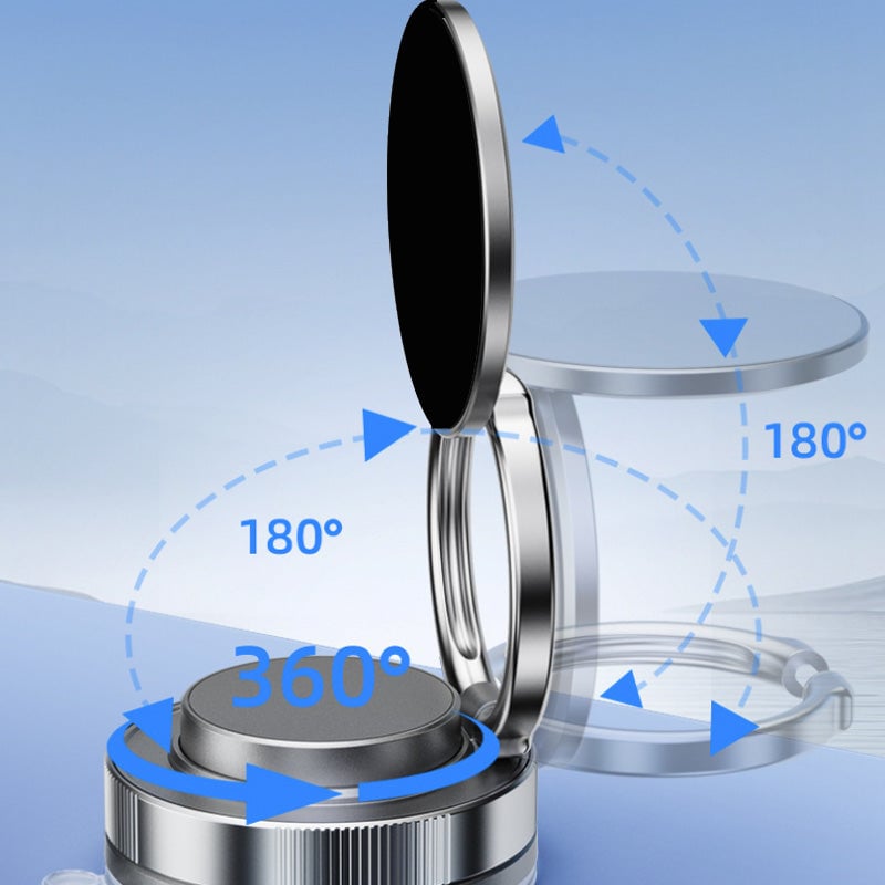 Soporte de teléfono magnético con vacío ajustable a 360° | Brehn