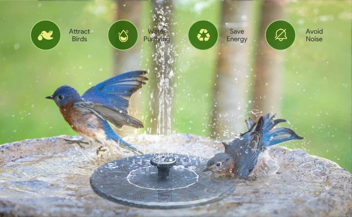 SolarFlow — Bomba de Fuente de Jardín | 50% DESCUENTO