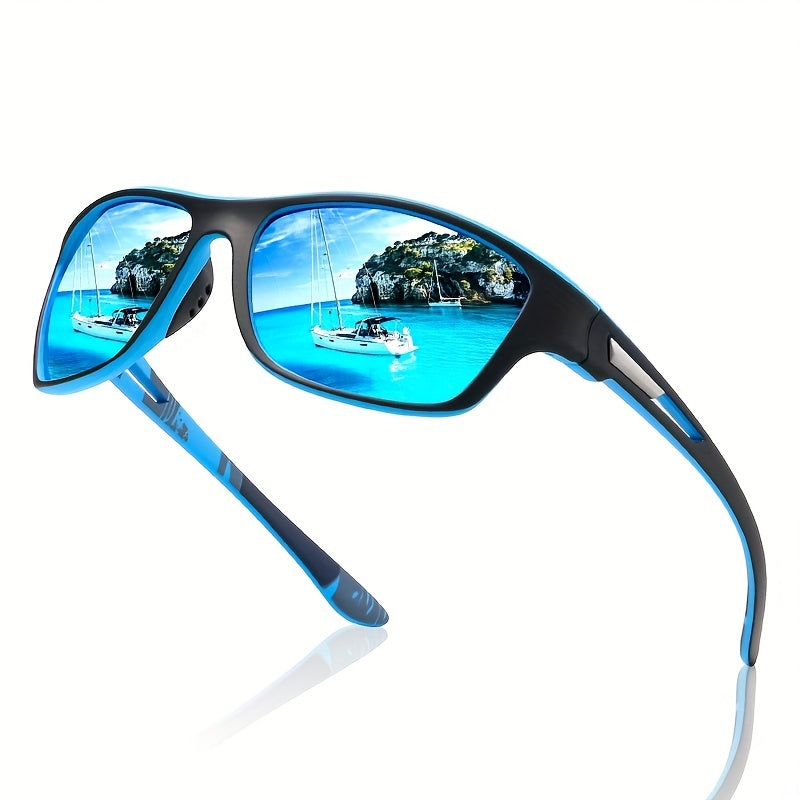 Gafas de Sol Deportivas para Hombres – Polarizadas con Protección UV400 – VisionX Pro
