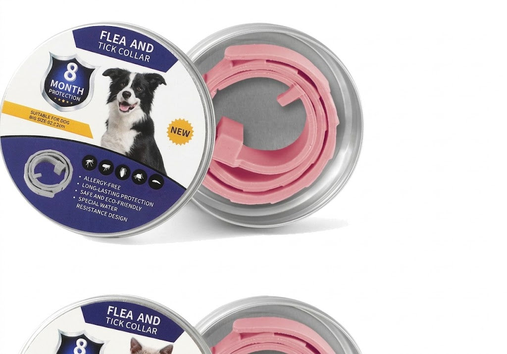 SafeGuard - Collar Antipulgas y Antitijeras para Perros y Gatos | 8 Meses de Protección