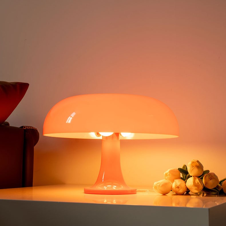Lámpara de Mesa de Champiñón Recargable