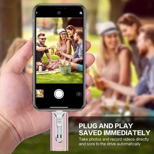 32~256GB Micro USB + 8 Pin + USB 3.0 4 en 1 Disco U para Computadora | 50% DESCUENTO