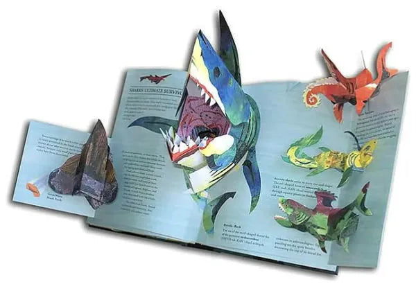 Kalsten | Libro Pop-Up 3D DinoWorld | Dinosaurios Prehistóricos y Monstruos Marinos | Tapa Dura