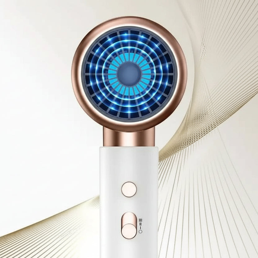 POWERGLOSS – Secador de pelo de 2400W con tecnología de iones