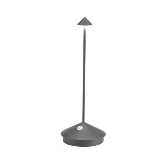 Lámpara de mesa LED minimalista - Iluminación inalámbrica a prueba de agua y regulable