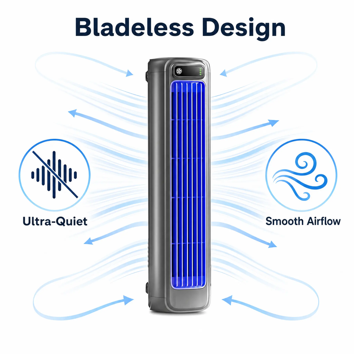 AirWave – Aire Acondicionado Portátil con 12 Horas de Vida Fría