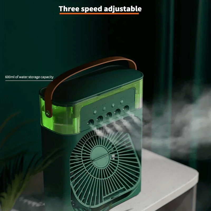 Ventilador Portátil de Aire Acondicionado con Refrigeración por Agua
