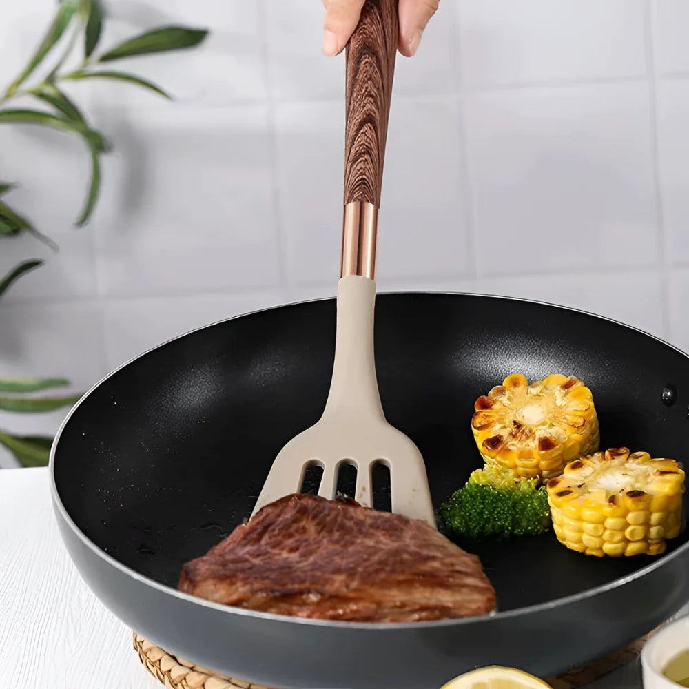 Utensilios de Cocina de Silicona Luxe | Set de 10 Piezas