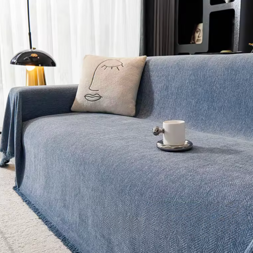 Chic Living - Funda de Sofá Moderna y Amigable con las Mascotas con Acabado Resistente al Agua