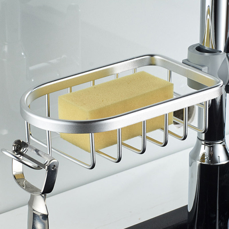 Kalsten | Soporte para Champú y Jabón – Aluminio Inoxidable – Plata o Negro – Sin Taladrar