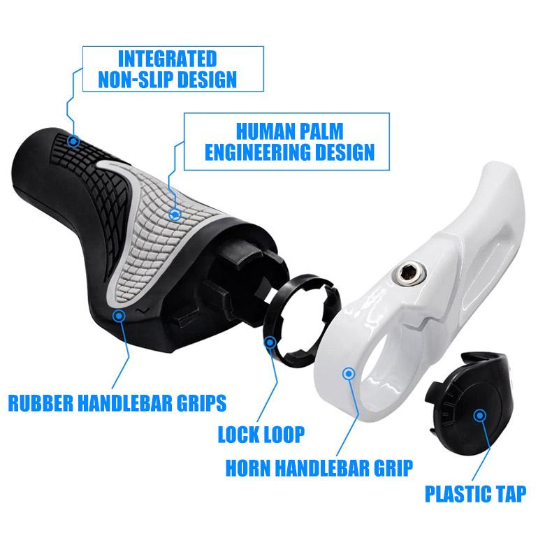 Manillares ergonómicos premium para bicicletas