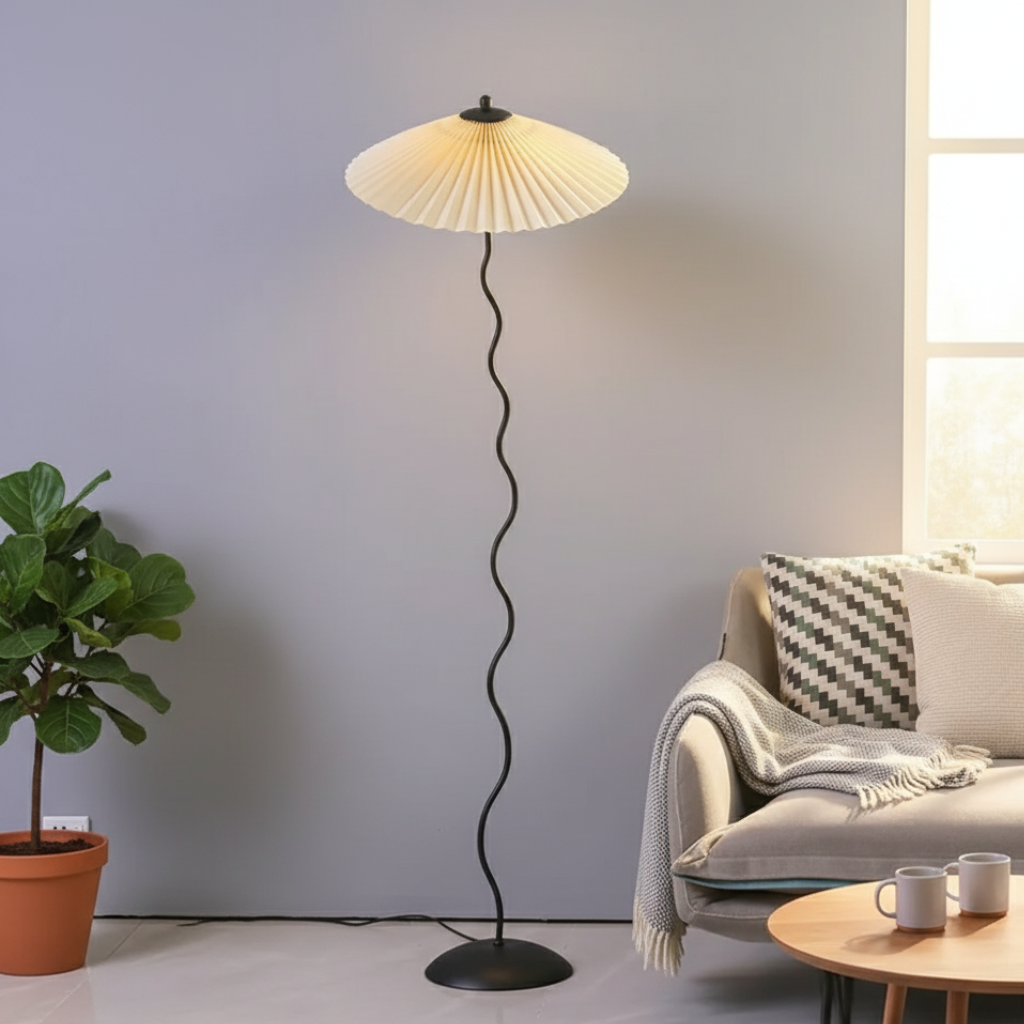 Lámpara de Pie Élan Silhouette | Lámpara de Pie Moderna y Elegante para la Ambiencia del Salón
