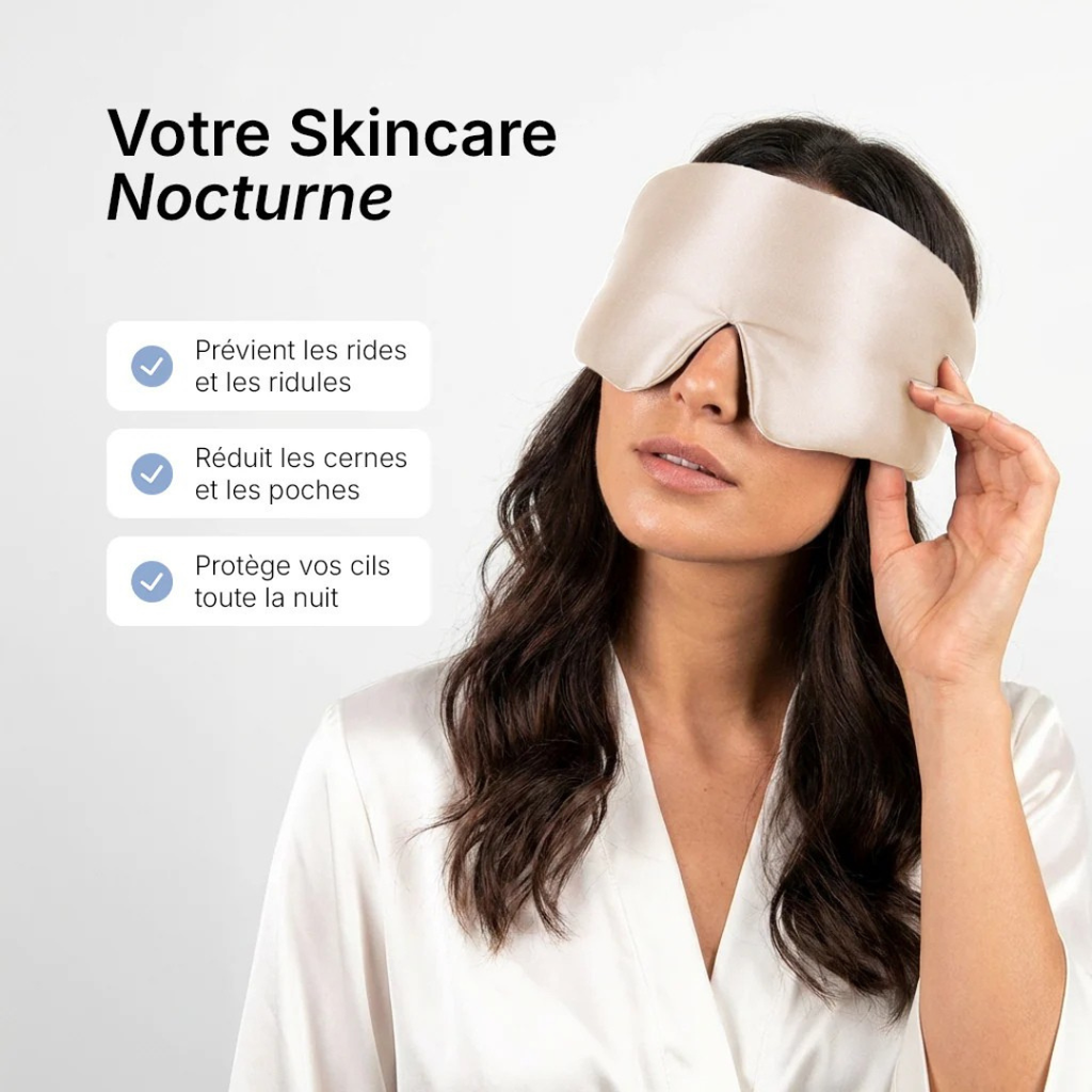 Mascarilla de Noche de Seda