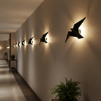 Akaru Origami Luz de Pared - Apliques LED Escultóricos con Diseño Japonés