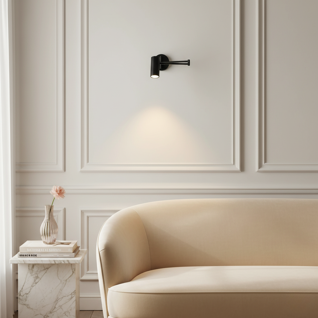 Aplique de Pared Ajustable Stylus - Luz de Pared LED con Diseño Minimalista