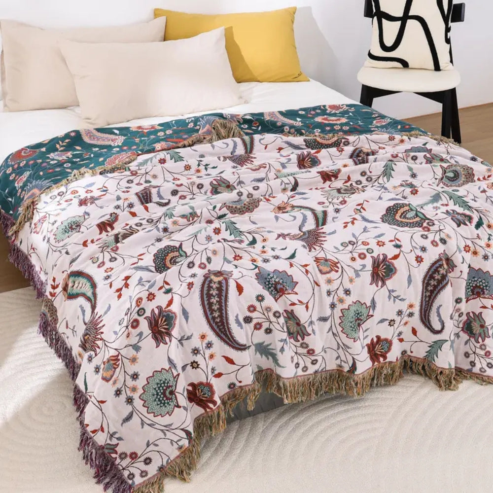 Manta Suave Reversible Vintage Liora