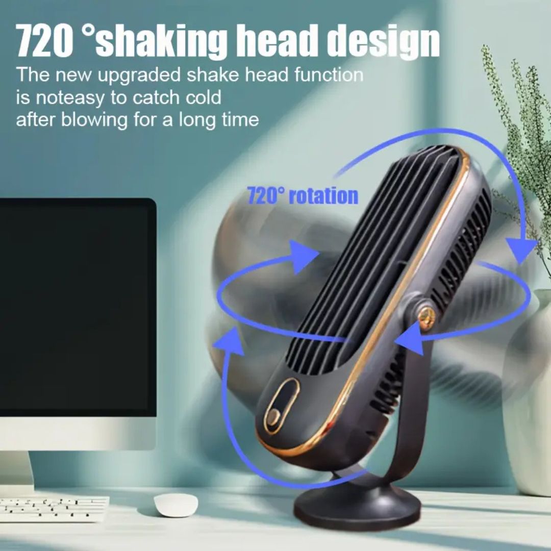 Coolux – Ventilador de Escritorio Ultra-Silencioso USB
