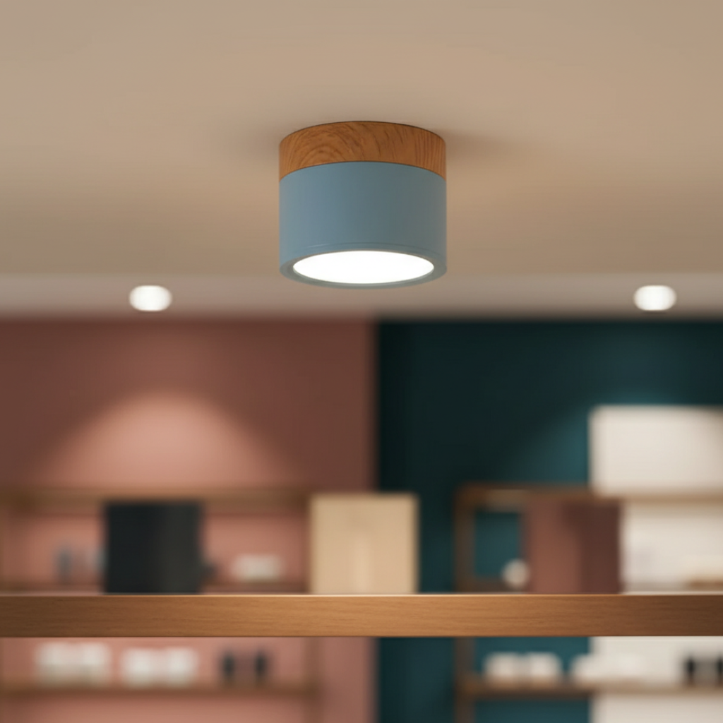Lámpara de Techo Empotrada Moderna - Foco LED de Aluminio Eficiente en Energía