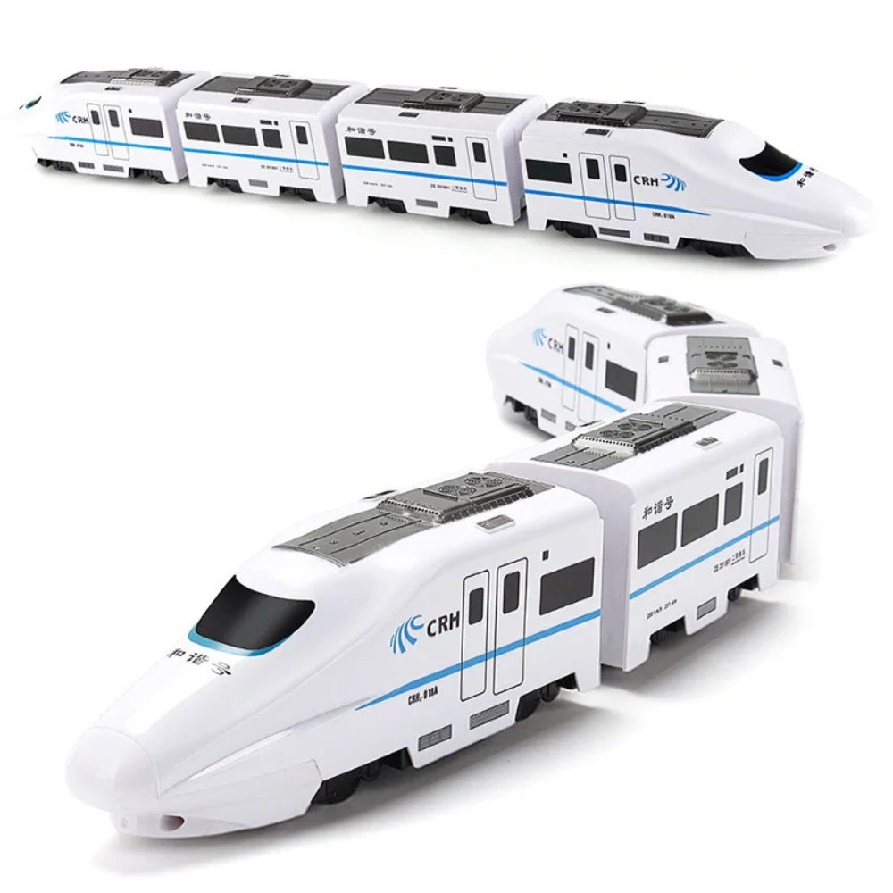 TrackMate - Juguete de tren interactivo con señales y luces para diversión interminable