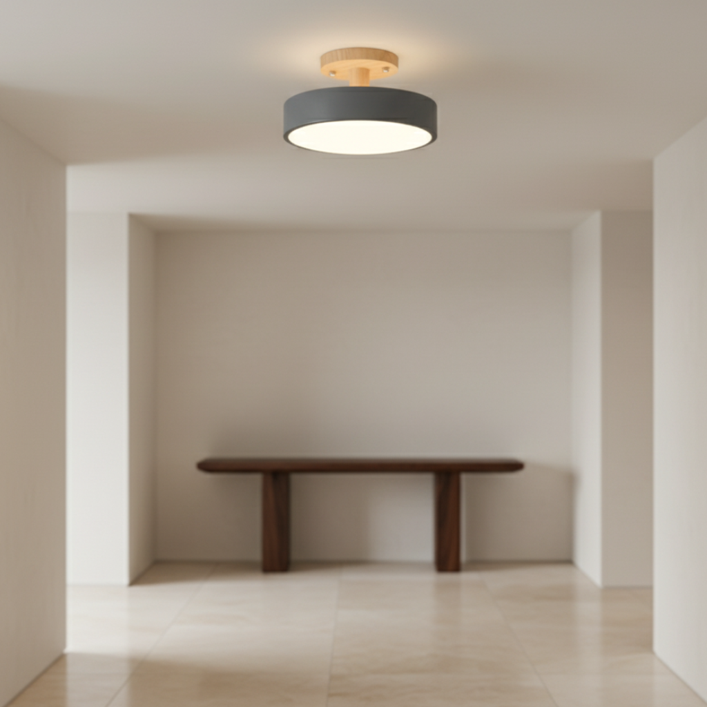 Luz de Techo Acorn Flush Mount - Encantador Diseño Escandinavo LED