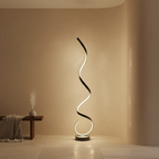 Spira | Lámpara de Pie LED Espiral Regulable Moderna para Sala de Estar