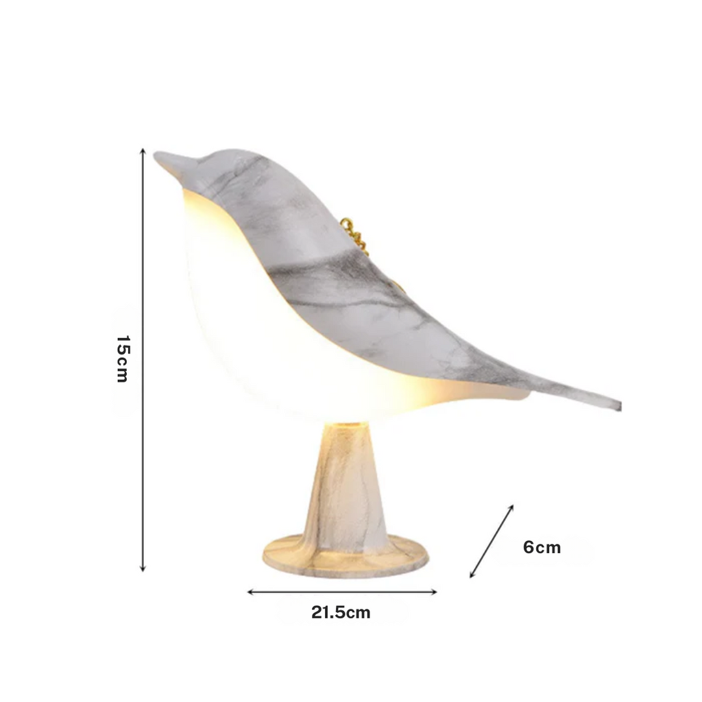 LumoVogel | lámpara de mesa divertida