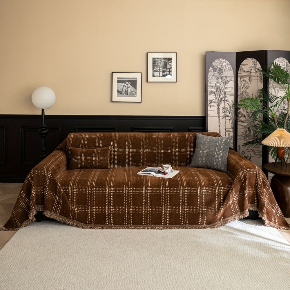 Funda de Sofá de Cuadro Chesterfield