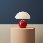 MushGlow | Lámpara de Mesa de Hongo Brillante y Juguetona para Dormitorio o Sala de Estar