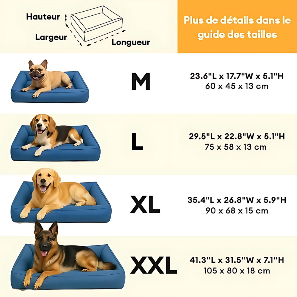 Cama ortopédica para perro