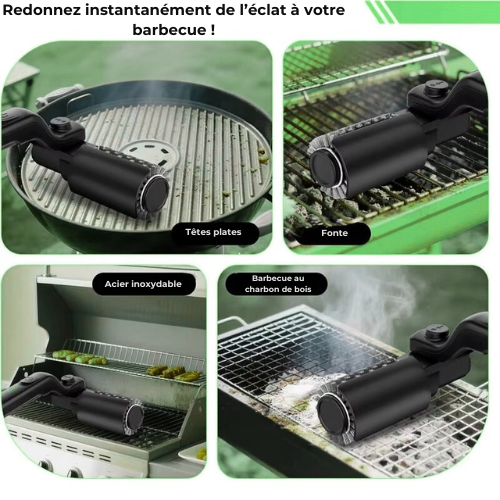 Cepillo Eléctrico de Limpieza para Barbacoa