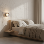 Rondel - Aplique de Pared Moderno con Brillo LED Suavemente Texturizado