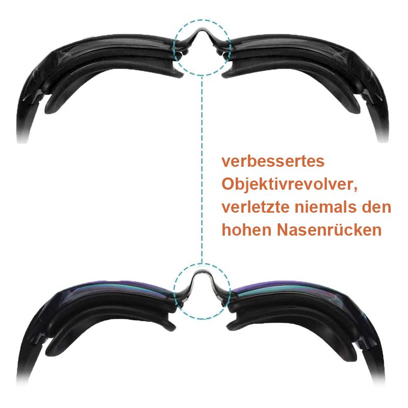 Lisslune | Gafas de natación para triatlón con protección UV y anti-vaho sin fugas