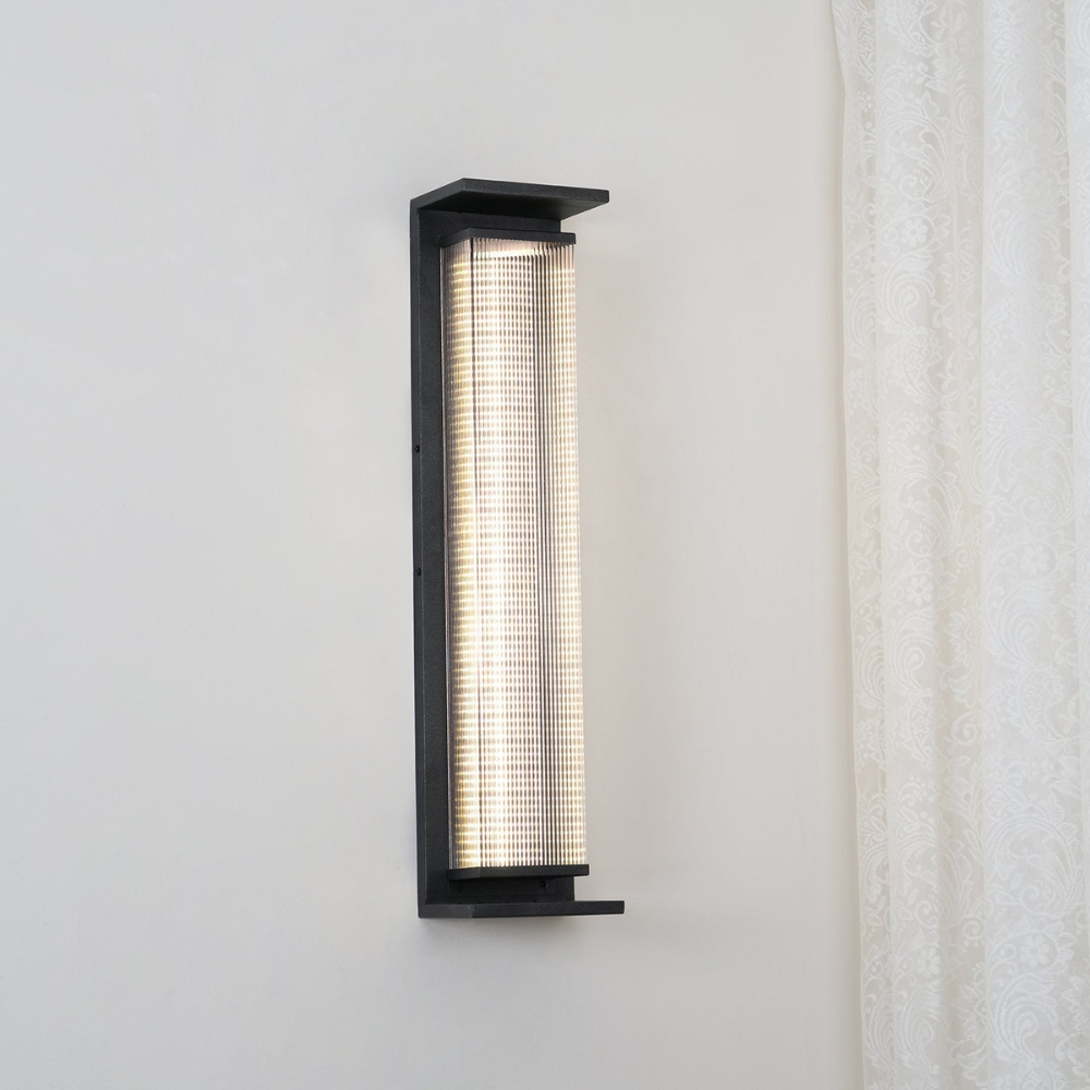 Luz de Pared Moderna para Exteriores | Aplique de Pared LED de Acero Inoxidable Impermeable para Iluminación de Patio y Porche