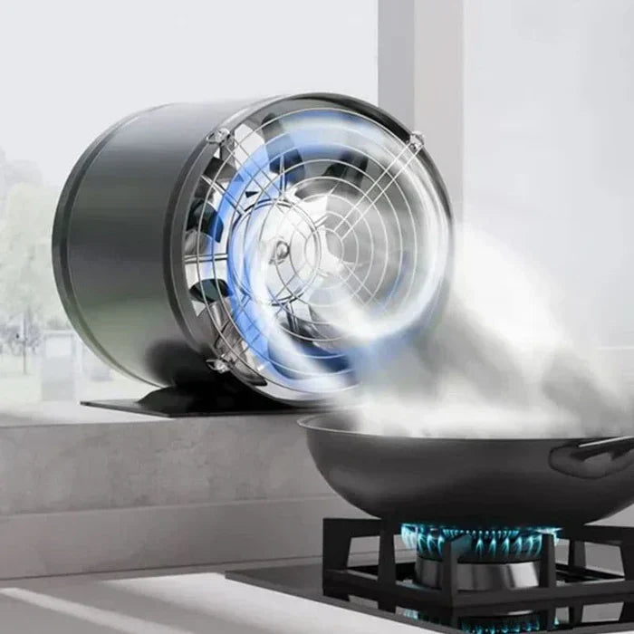 Extractor de humo potente y silencioso