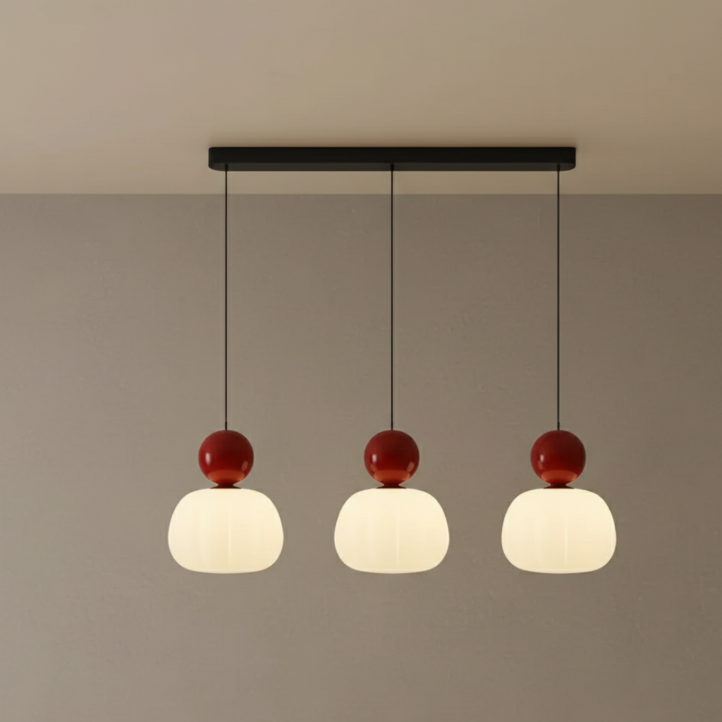 Colección Opaline | Iluminación Colgante de Cocina con Diseño Juguetón para Interiores Modernos
